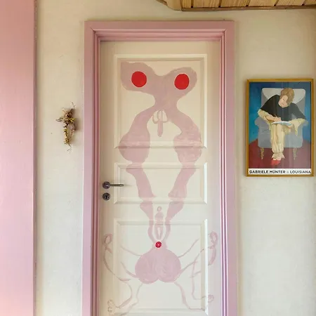 Colourful With Panorama Near Sejer Bay Casa de Férias Fårevejle